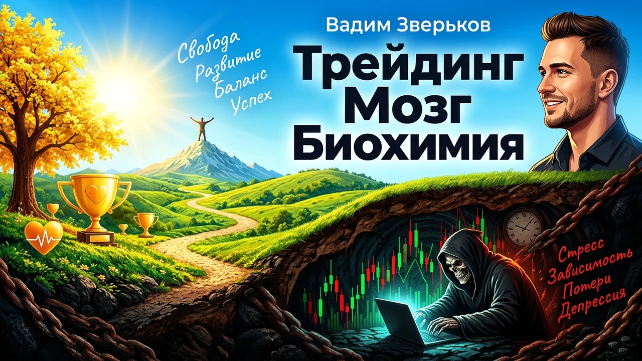 Трейдинг, мозг и биохимия: почему ваша стратегия не работает, пока вы не понимаете себя